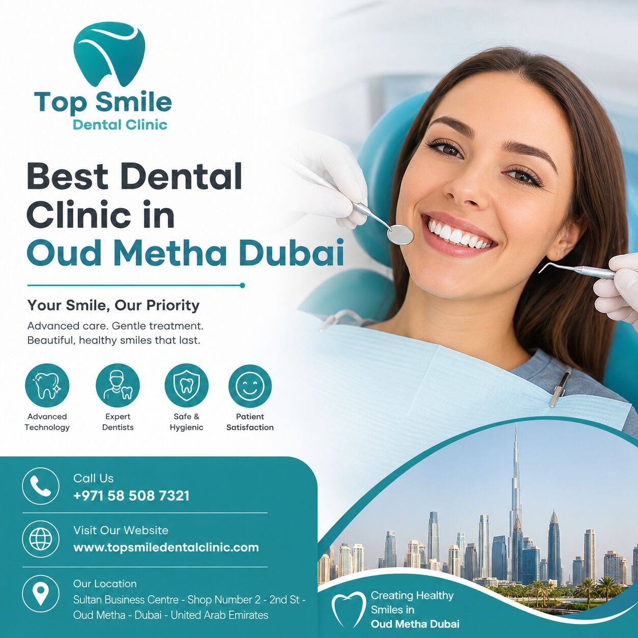 Dubai, Dental, Best Dental Clinic In Oud Metha Dubai