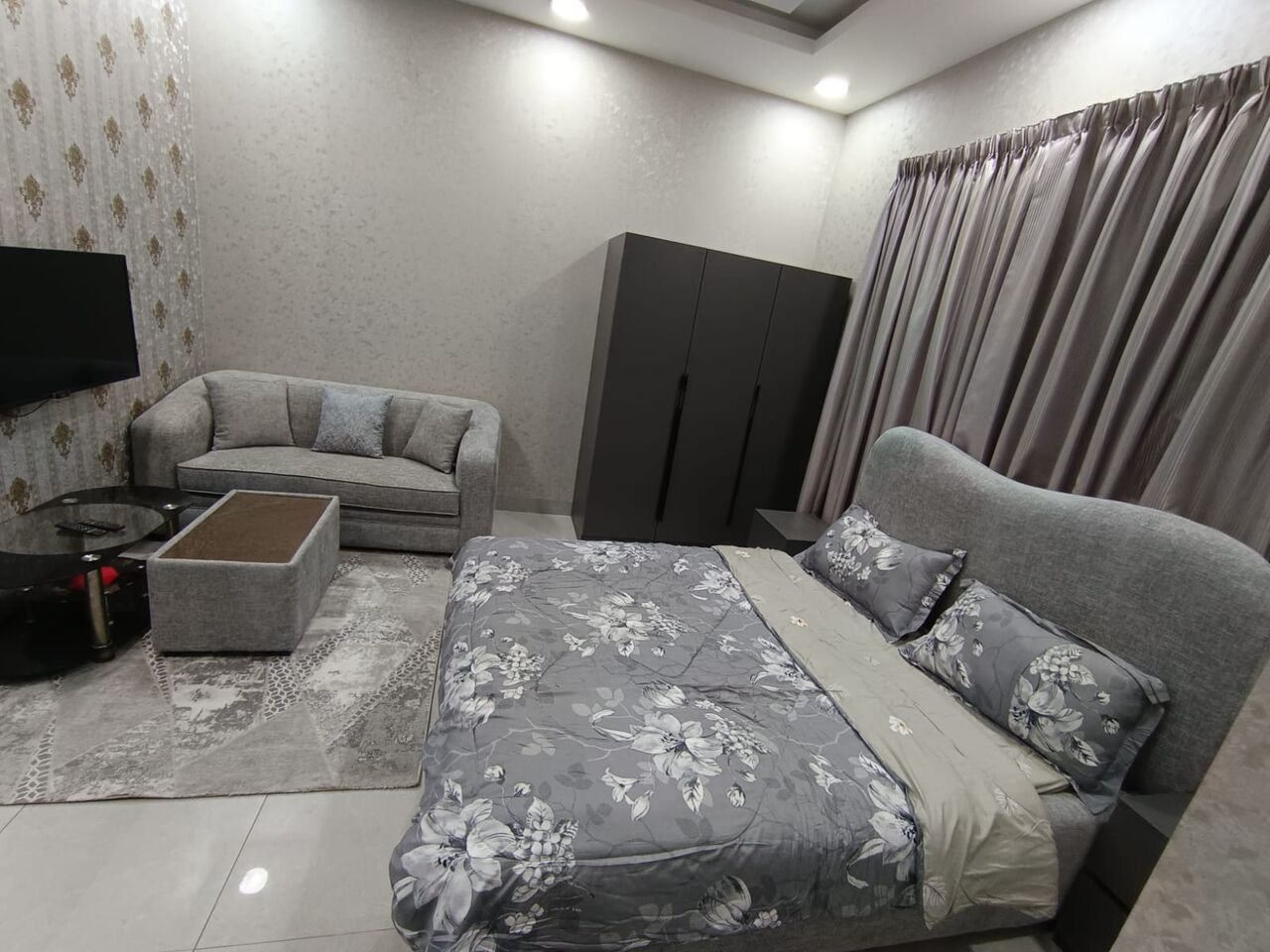 Manama, Apartments, Flats, Houses & Villas, BHD 180/month,  Furnished,  Studio,  35 Sq. Meter,  FOR RENR FF STUDIO IN JIDALI