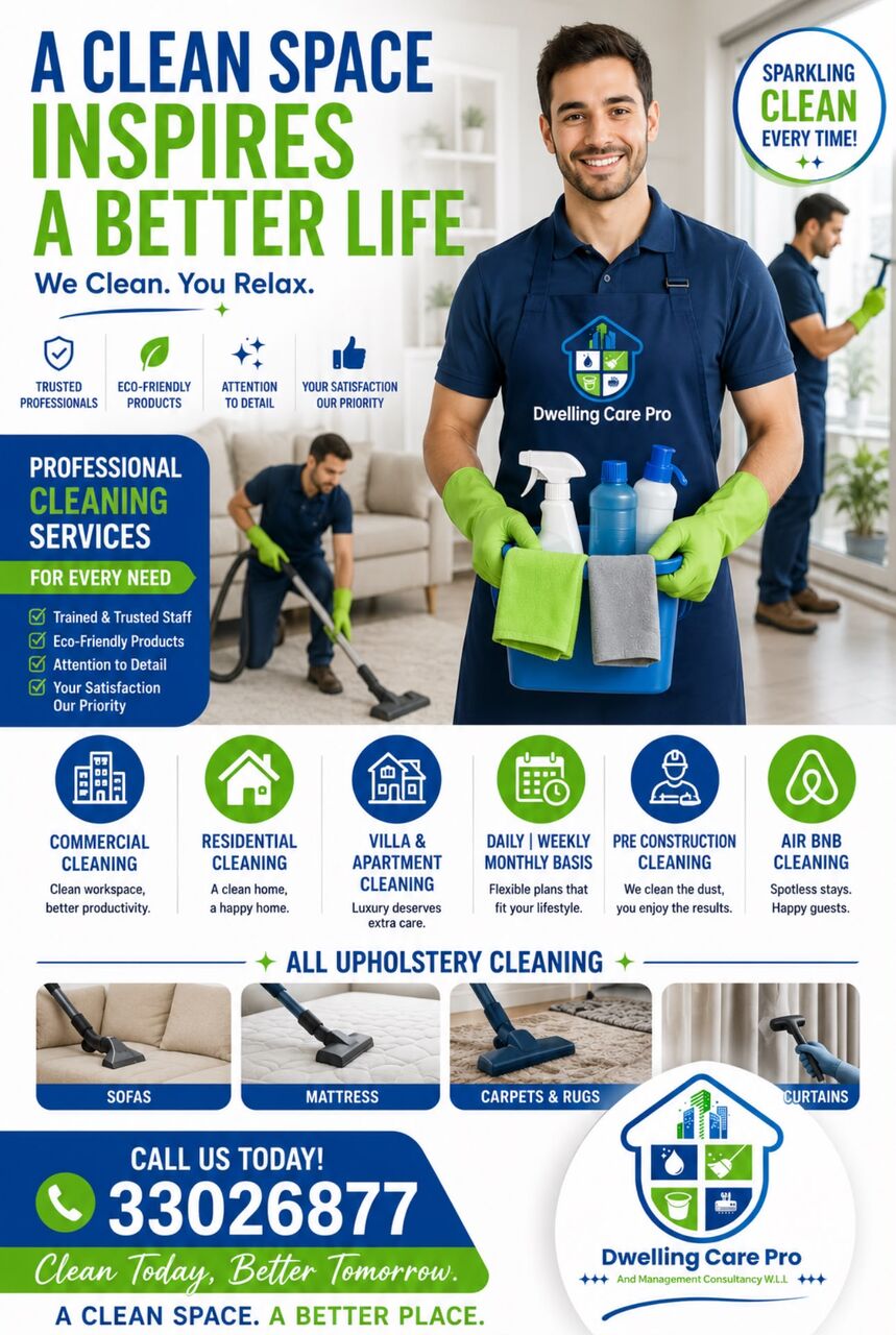 Manama, Cleaning, Cleaning Service Provider