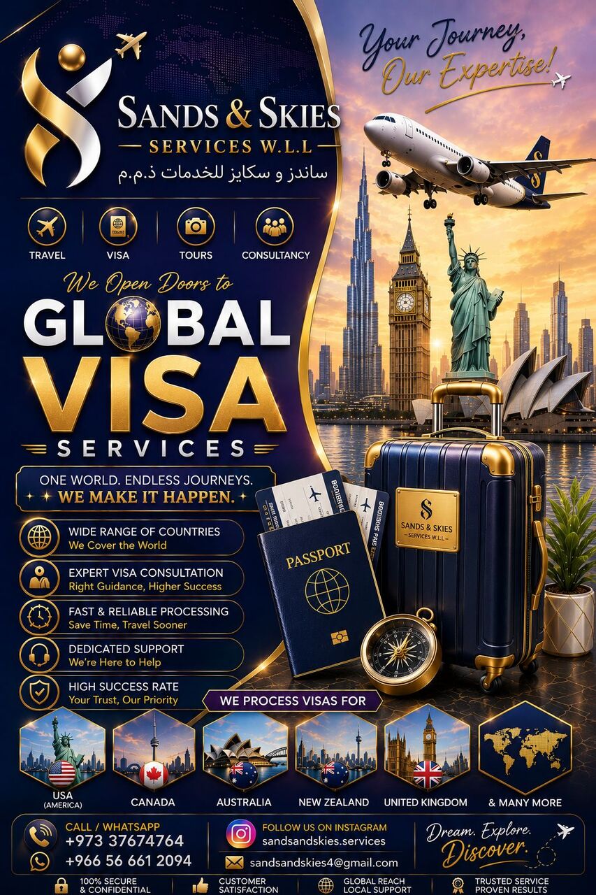 Manama, Marketing, MAKE YOUR GLOBAL PLANS HAPPEN 🌍