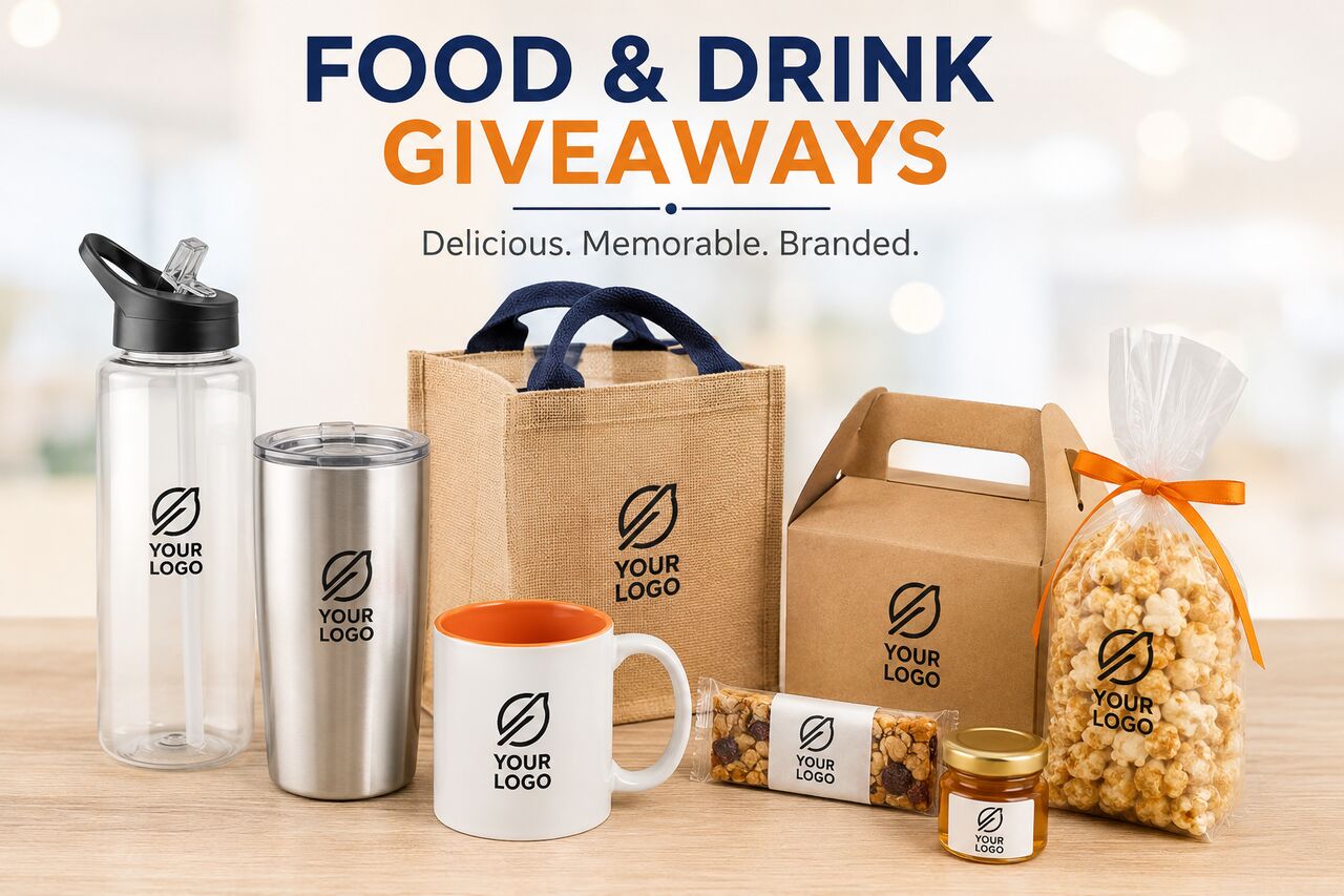 New York, Food, Custom Promotional Food & Drink Giveaways In Bulk