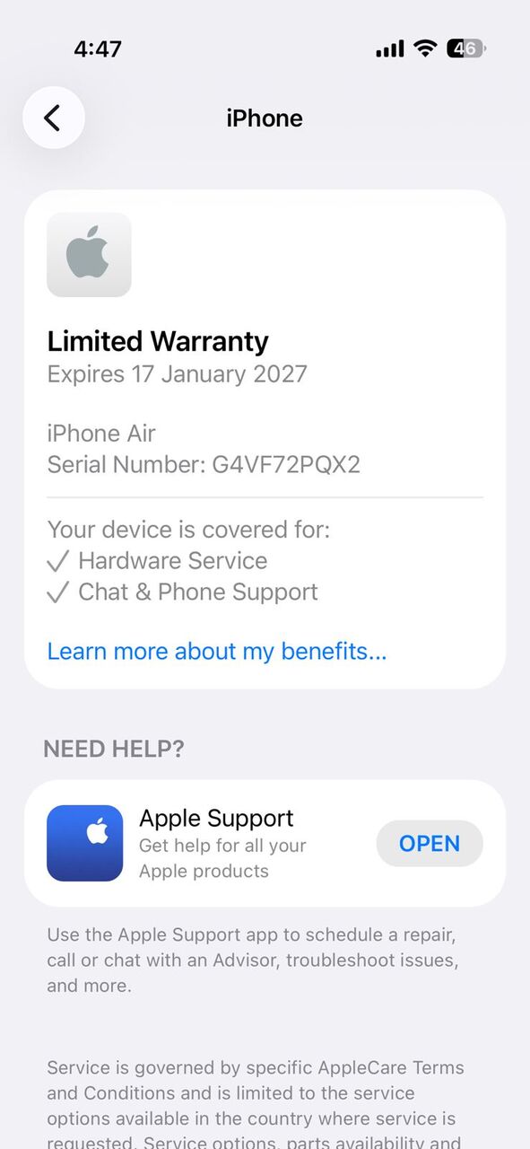 Jubail, Mobile Phones, SAR 3850,  SAR 3100, Iphone 17 Air 256 GB