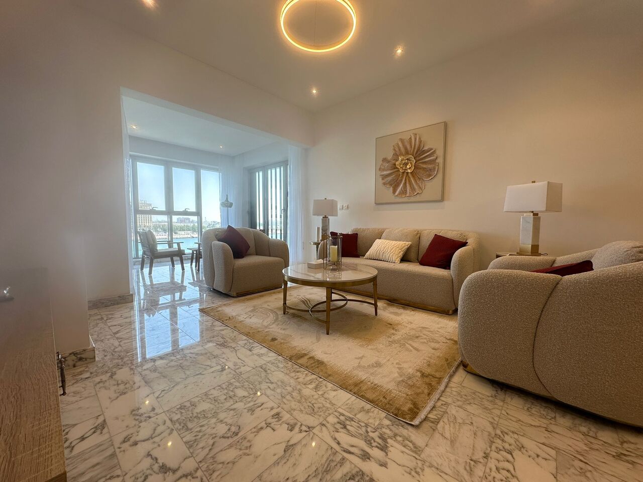Al Seef, Apartments, Flats, Houses & Villas, BHD 350/month,  Furnished,  2 BR,  Apartment For Rent In Seef | Balcony | Sea View