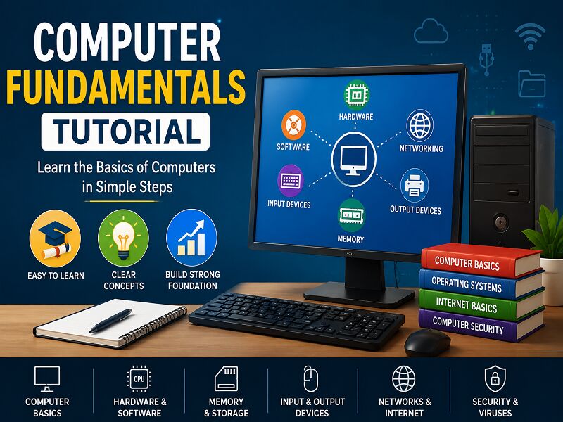 Noida, Computer, Computer Fundamentals Tutorial: Learn Computer Basics From Scratch