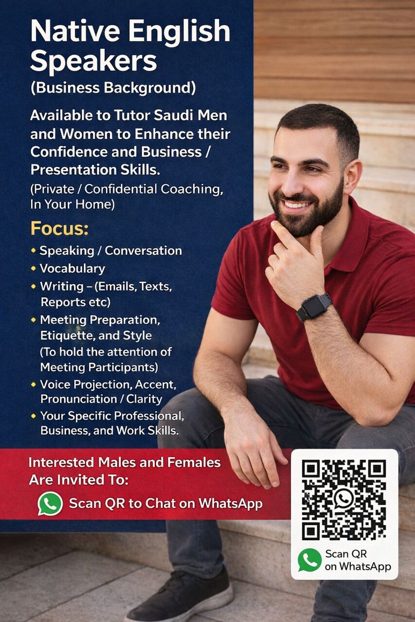 Jeddah, Lessons Offered, MASTER ENGLISH COMMUNICATION | PRONUNCIATION &bull; FLUENCY &bull; IELTS