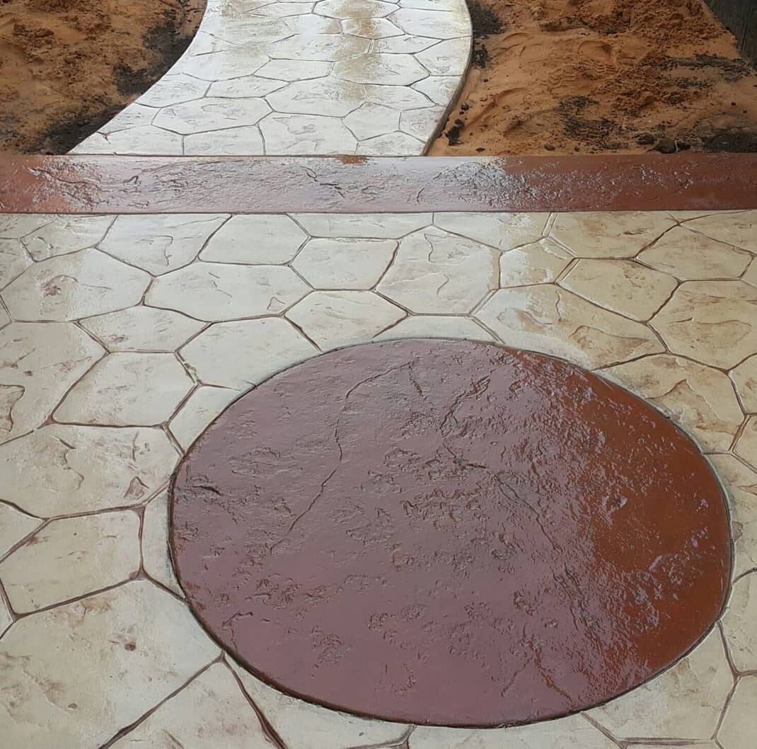 Dammam, Construction, صبة تيرازو صبة مروحة الخرسانة المطبوعة ال