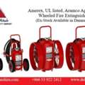 Amerex \ Ansul, UL Listed, 125 Lbs, Wheeled Fire Extinguisher DCP Type | Dammam | Jubail