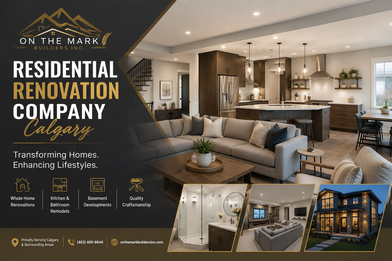 Calgary, Household, Residential Renovation Company Calgary