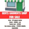 SAR 125000,  40 Sq. Meter,  Gent Garments SHOP For SALE At Batha, Riyadh