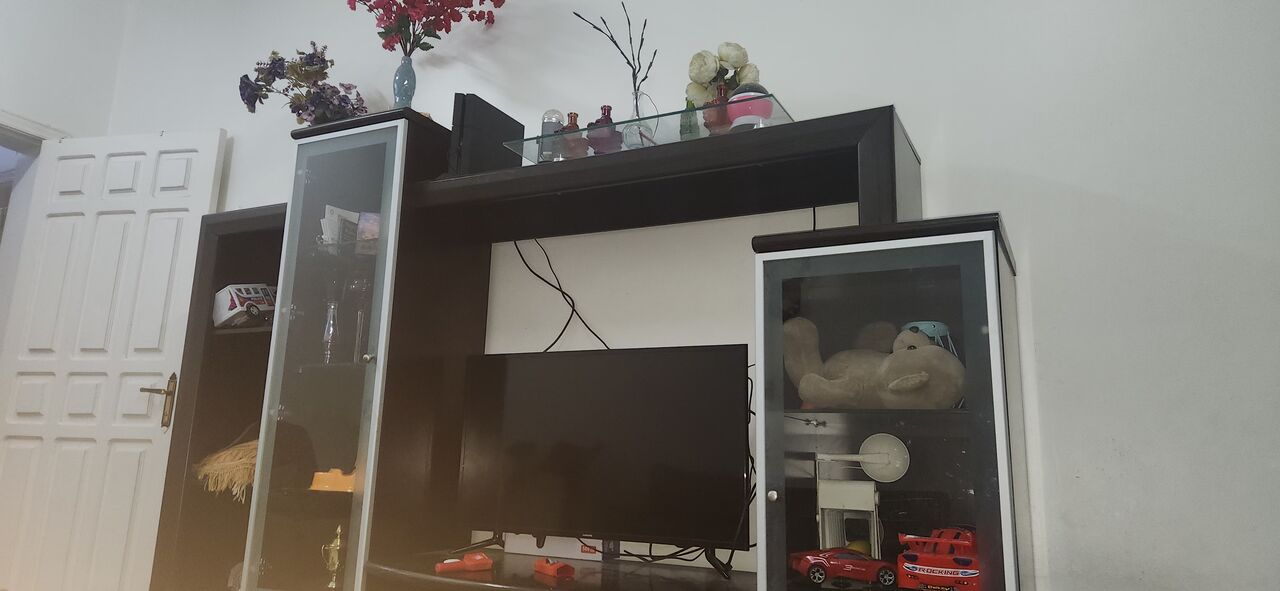 Riyadh, Furniture, SAR 1500,  Shelf+ Show Case + T.V Table