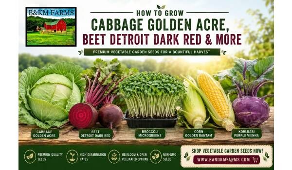 New York, Appliances, USD 3,  How To Grow Cabbage Golden Acre, Beet Detroit Dark Red & More &ndash; B&KM Farms