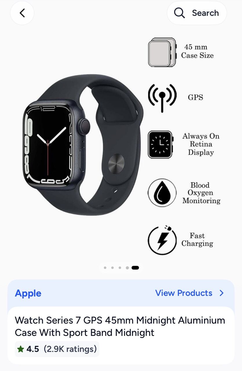 Riyadh, Watches, SAR 999,  Apple Watch Series 7