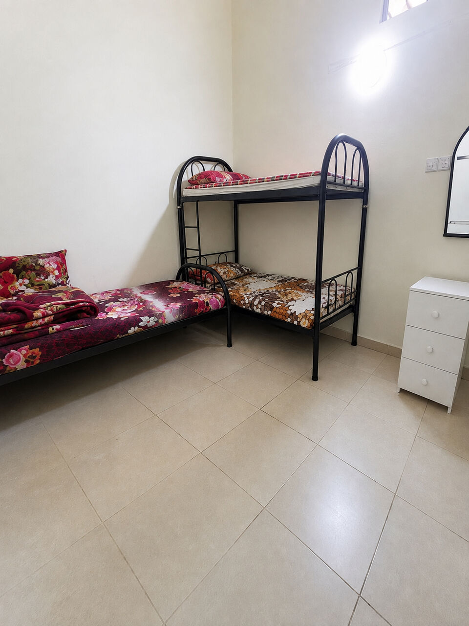 Gudaibiya, Bedspace For Rent, BHD 40/month,  Bed Space For Kerala People Below 35 Years Old