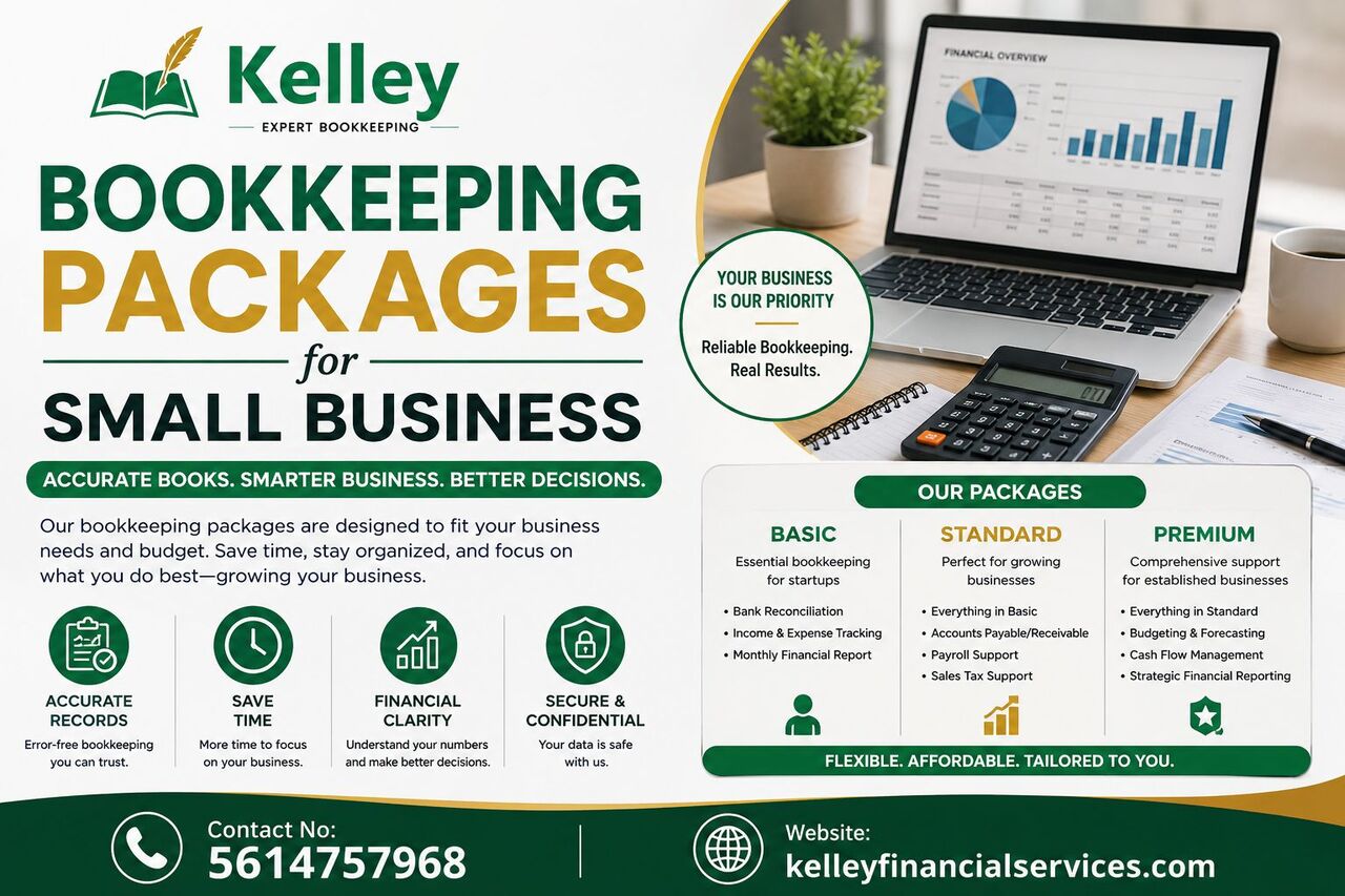 New York, Financial, Bookkeeping Packages For Small Business