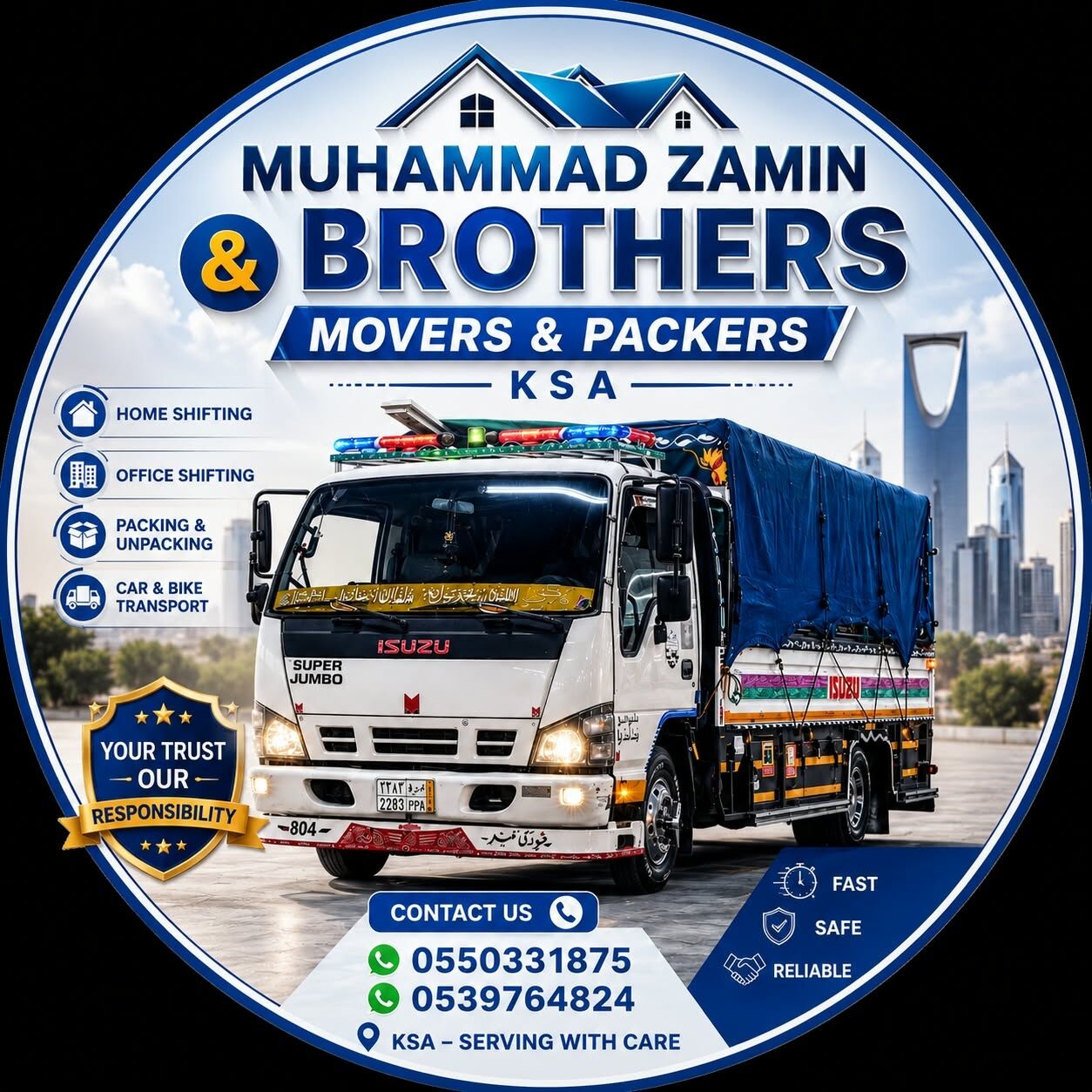 Riyadh, Labor/Moving, COMPLETE HOME SHIFTING PAKING IN MOVERS BEST PRICE BEST SARVICE BEST  ALL TEAM  PAKISTANI