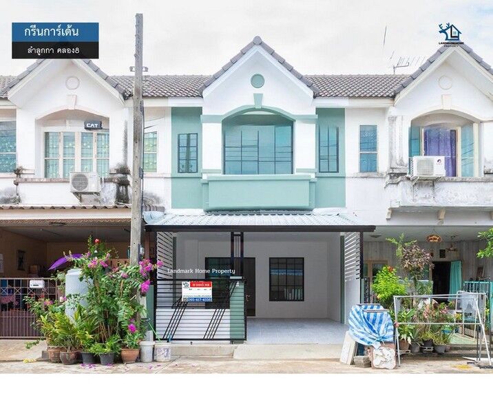 Bangkok, Real Estate For Sale, THB 1600000,  3 BR,  17 Sq. Feet,  IN-156 ขายทาวน์เฮ้าส์ 2 ชั้น กรีนการ์เด้