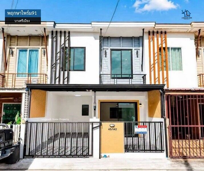 Bangkok, Real Estate For Sale, THB 2890000,  3 BR,  17 Sq. Feet,  LN-168 ขายทาวน์โฮม 2 ชั้น พฤกษาไพร์ม91 บางศ