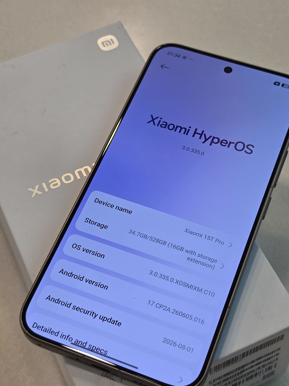 Dammam, Mobile Phones, SAR 1900,  Xiomi 15t Pro 512 GB