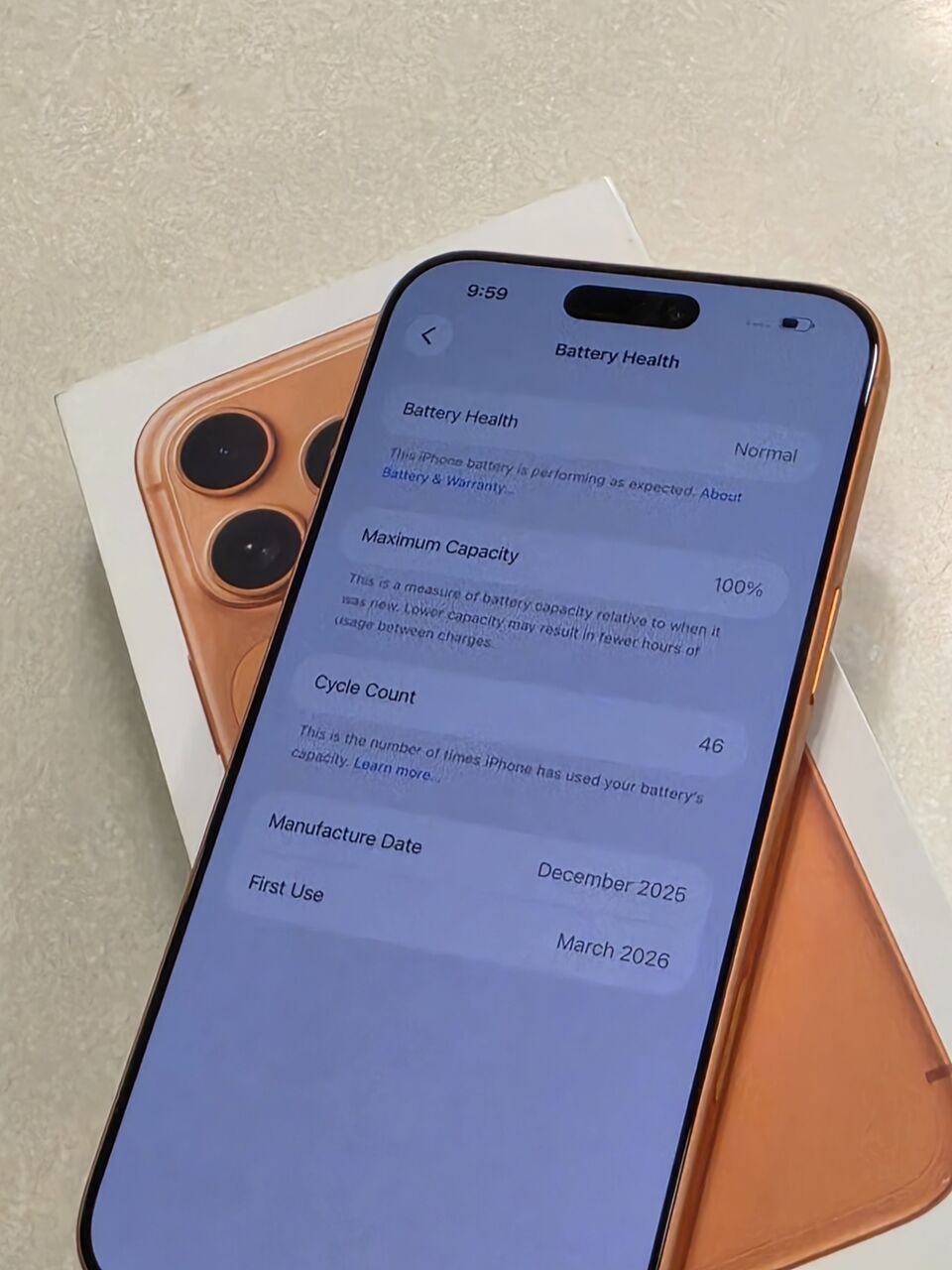 Dammam, Mobile Phones, SAR 5200,  IPhone 17 Pro Max Physical Sim