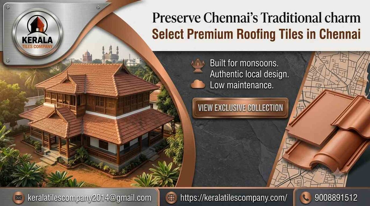 Chennai, Construction, Roofing Tiles In Chennai