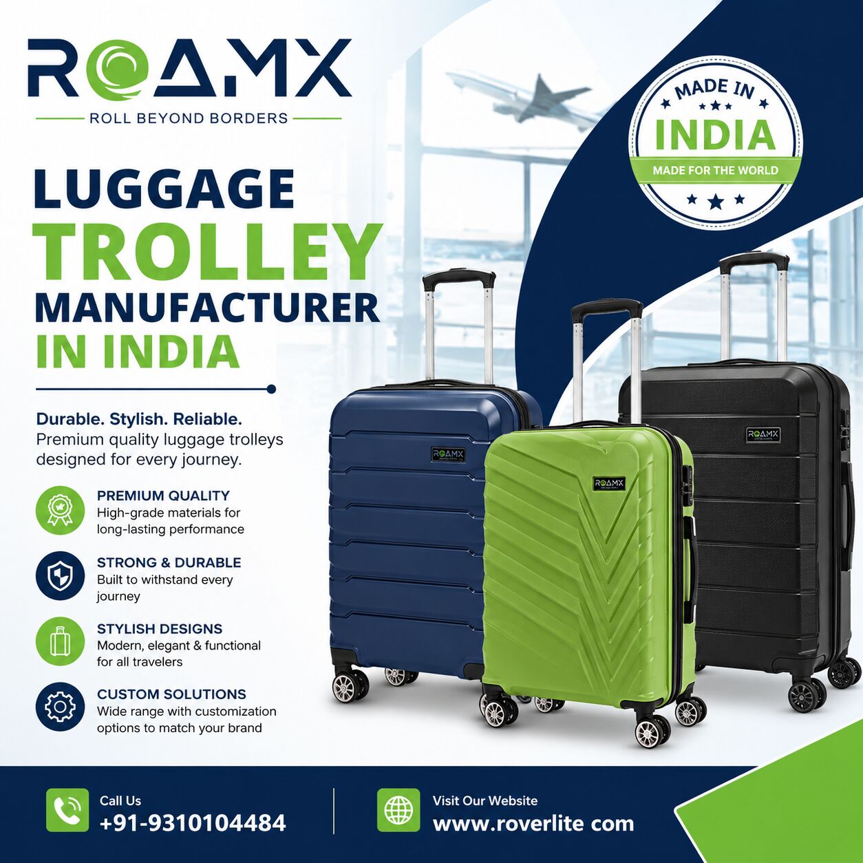 Haryana, Business, Luggage Trolley Manufacturer In India
