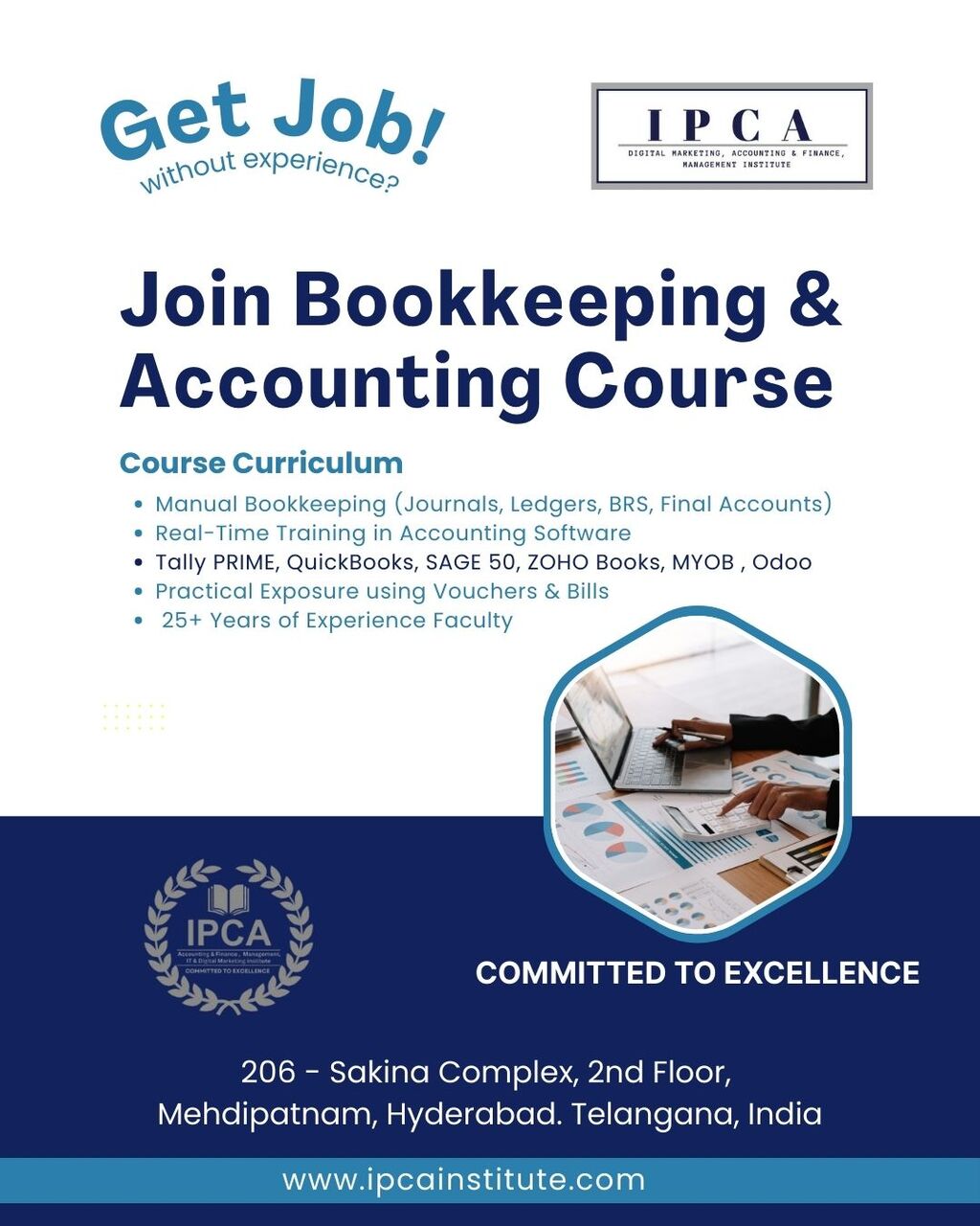 Hyderabad, Lessons Offered, Unlock Your Potential In Accounting & Finance