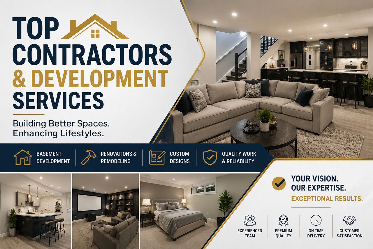 Calgary, Business, Top Contractors & Development Services In Calgary &ndash; Quality Work & Expert Craftsmanship