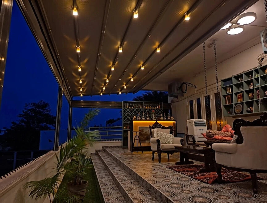 Bangalore, Business, Courtyard & Atrium Retractable Roof | Motorised Openable Roof