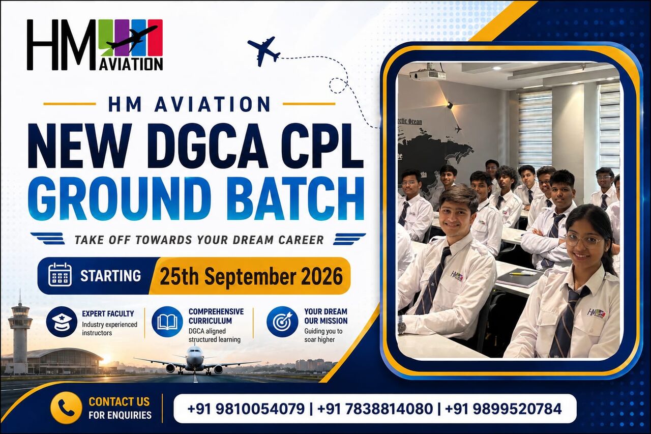 New Delhi, Education, ✈️ NEW DGCA CPL GROUND CLASSES –  25 SEPTEMBER 2026