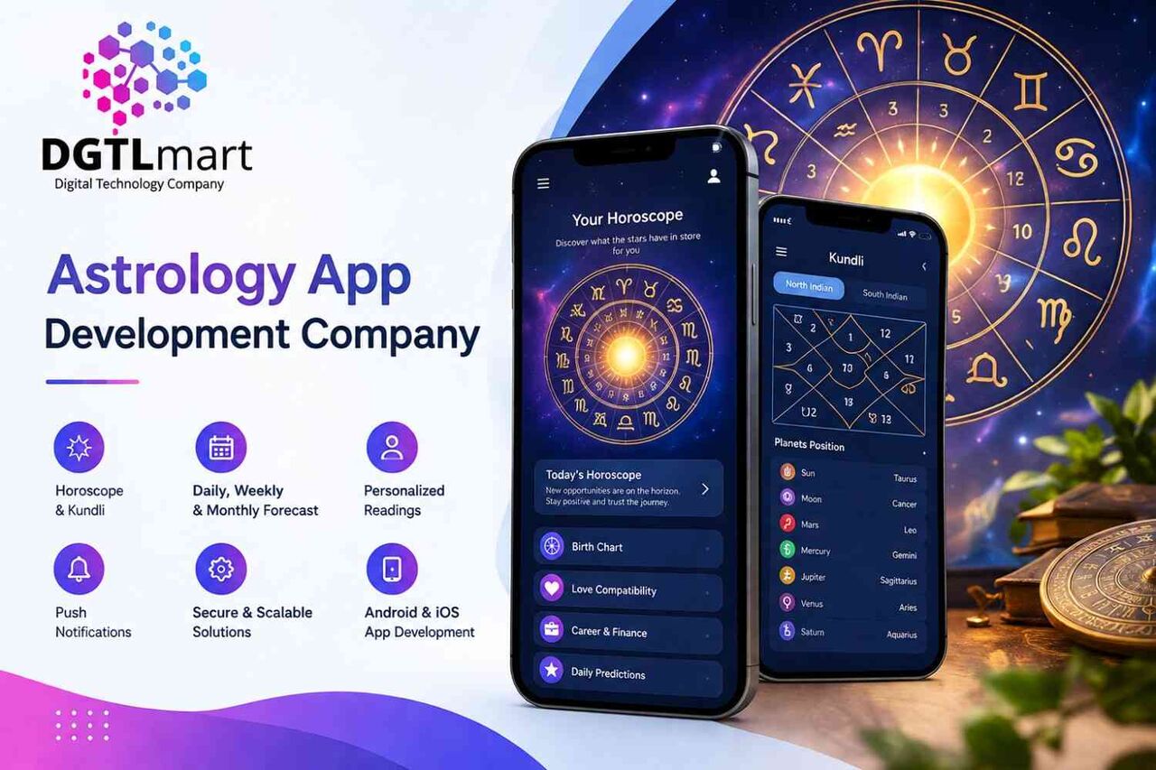 Mumbai, Marketing, Custom Astrology App Development Services By DGTLmart Technologies