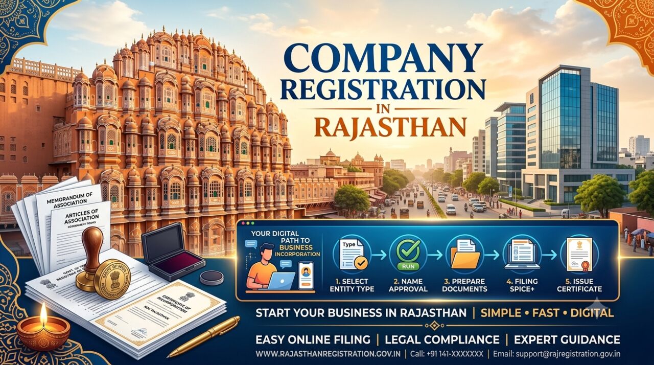 Dwarka, Business, How To Complete Business Registration In Rajasthan Online