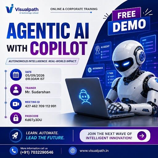 Hyderabad, Lessons Offered, Agentic AI With Copilot &ndash; Free Demo On September 5