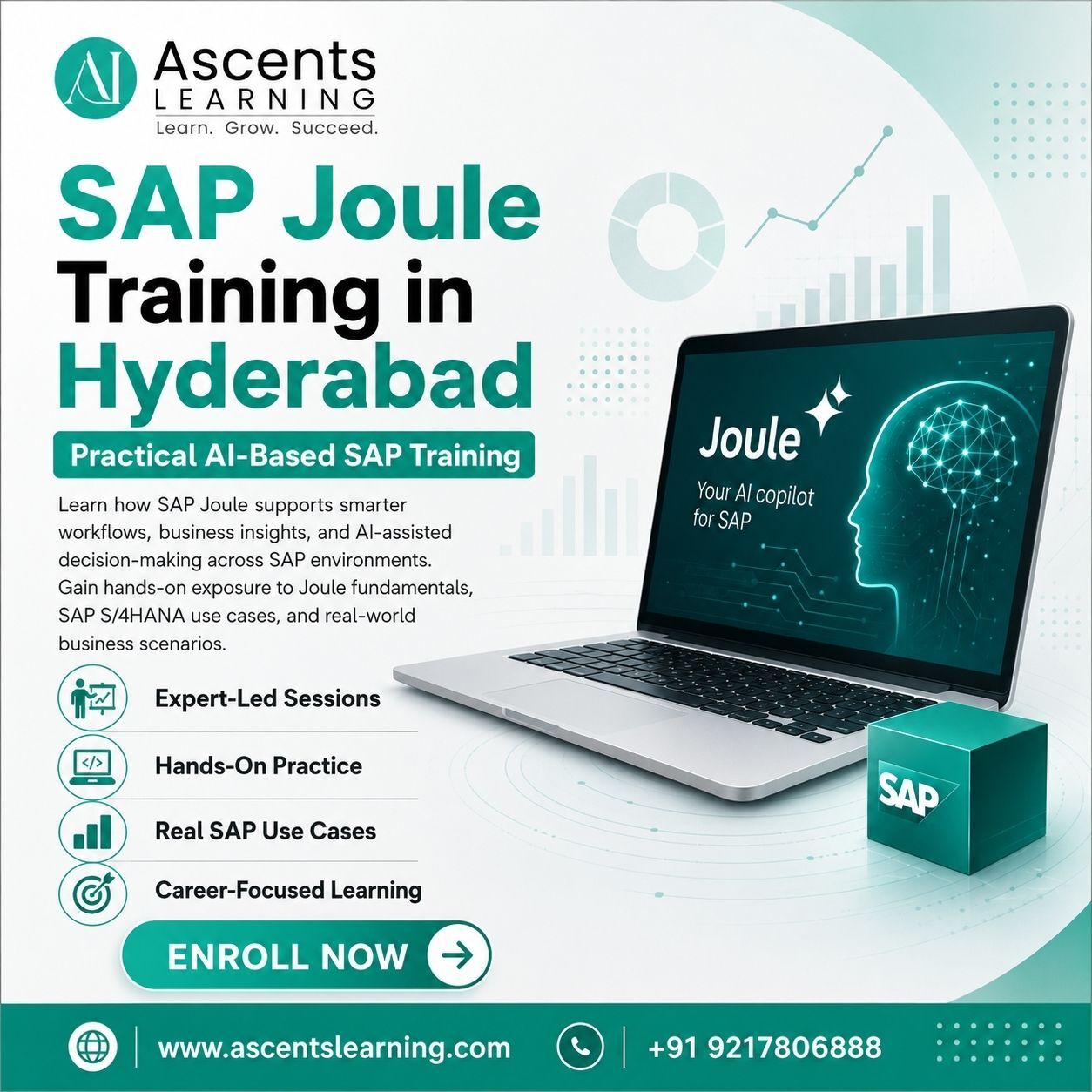 Hyderabad, Education, Learn SAP Joule In Hyderabad With Practical AI-Based SAP Training