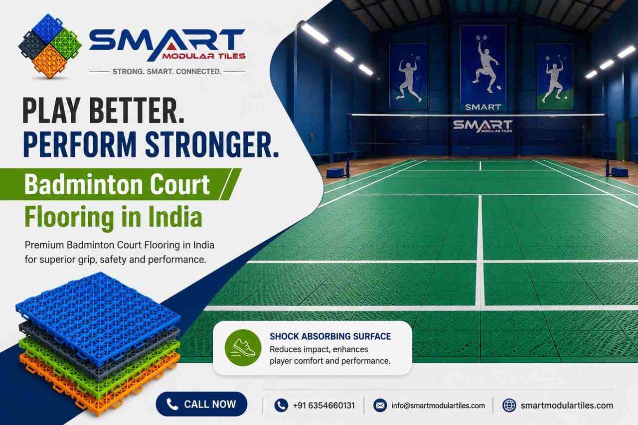 Mumbai, Construction, Badminton Court Flooring In India