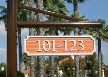 New York, Household, Monument Signs For South Orange County