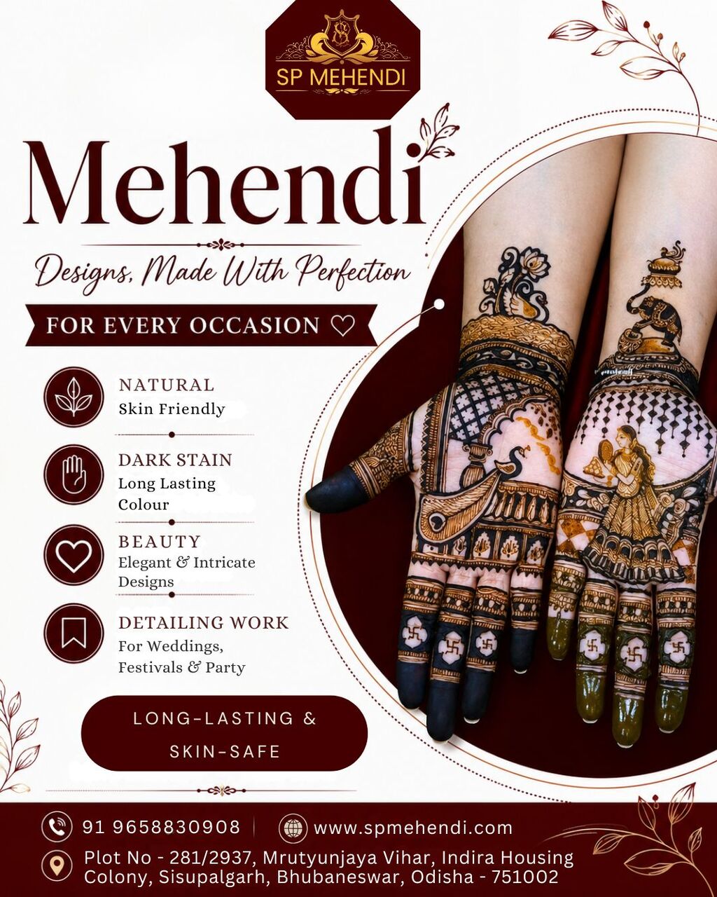 Odisha, Creative, Best Freelancer Mehendi Artist