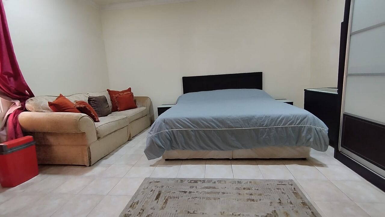 Manama, Apartments, Flats, Houses & Villas, BHD 180/year,  1 BR,  Isatown:- Groundfloor Furnished Studio Flat On Rent With Ewa..