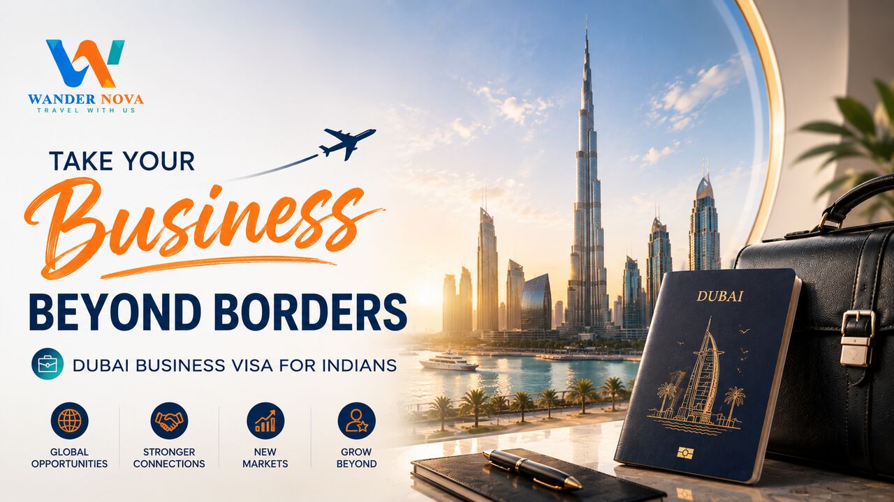 Noida, Travel, Dubai Business Visa For Indian | Wander Nova