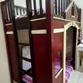 SAR 500,  EUROPEAN SOLID WOOD BUNK BED FOR SALE