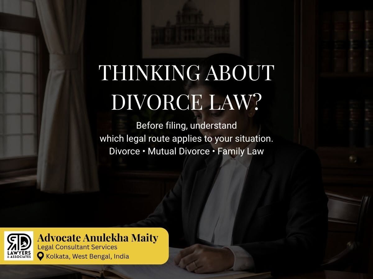 Kolkata, Legal, Advocate Anulekha Maity - How To File Divorce In Kolkata?