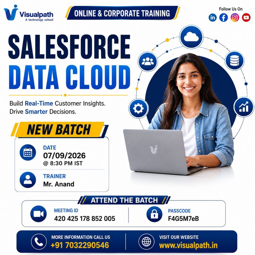 Hyderabad, Lessons Offered, Salesforce Data Cloud Training &ndash; New Batch Starts September 7!