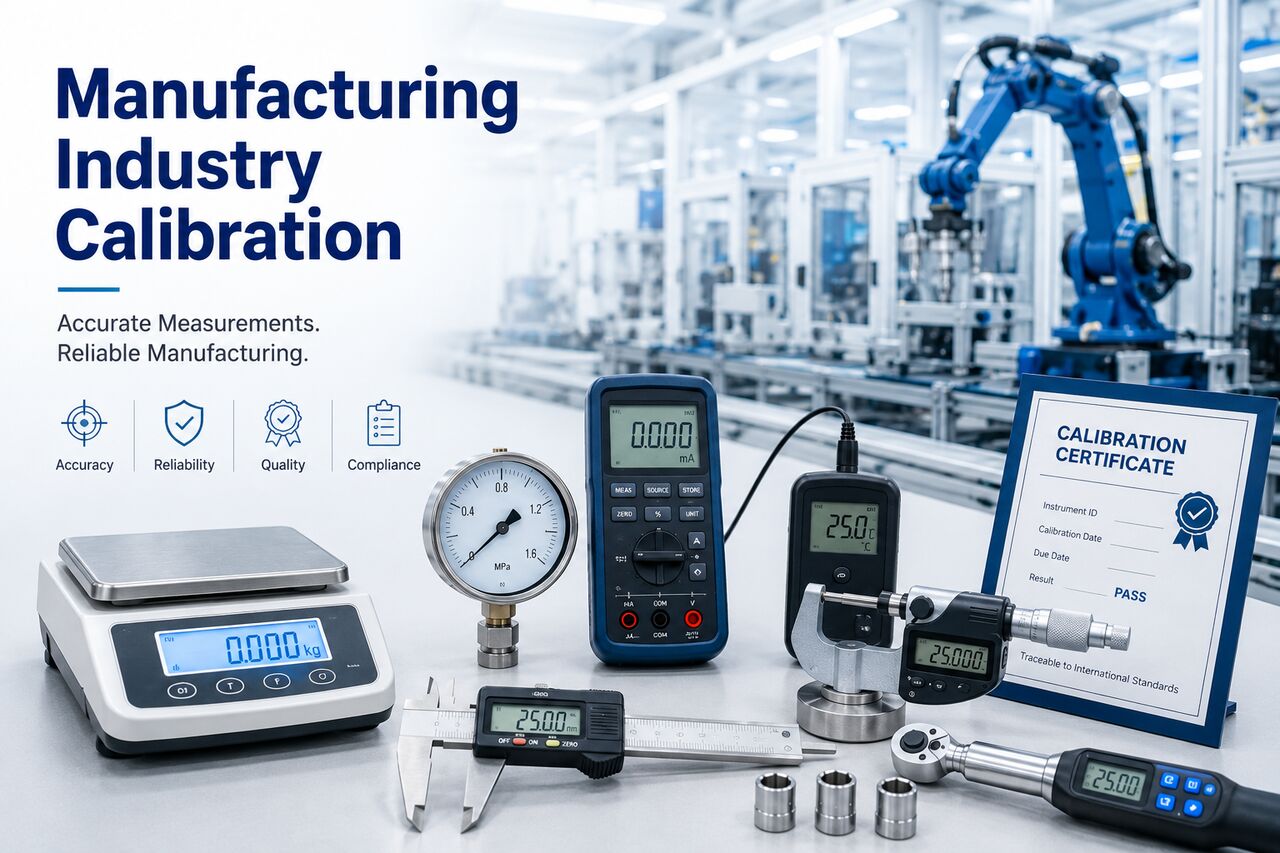 Ahmedabad, Business, Manufacturing Industry Calibration Services - Accurate & Reliable Measurement Solutions