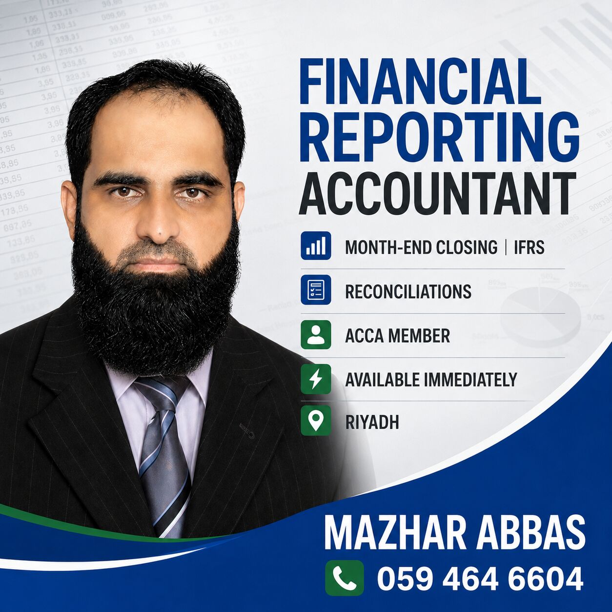 Makkah, Job Seekers, Financial Reporting Accountant | ACCA | Available In Riyadh