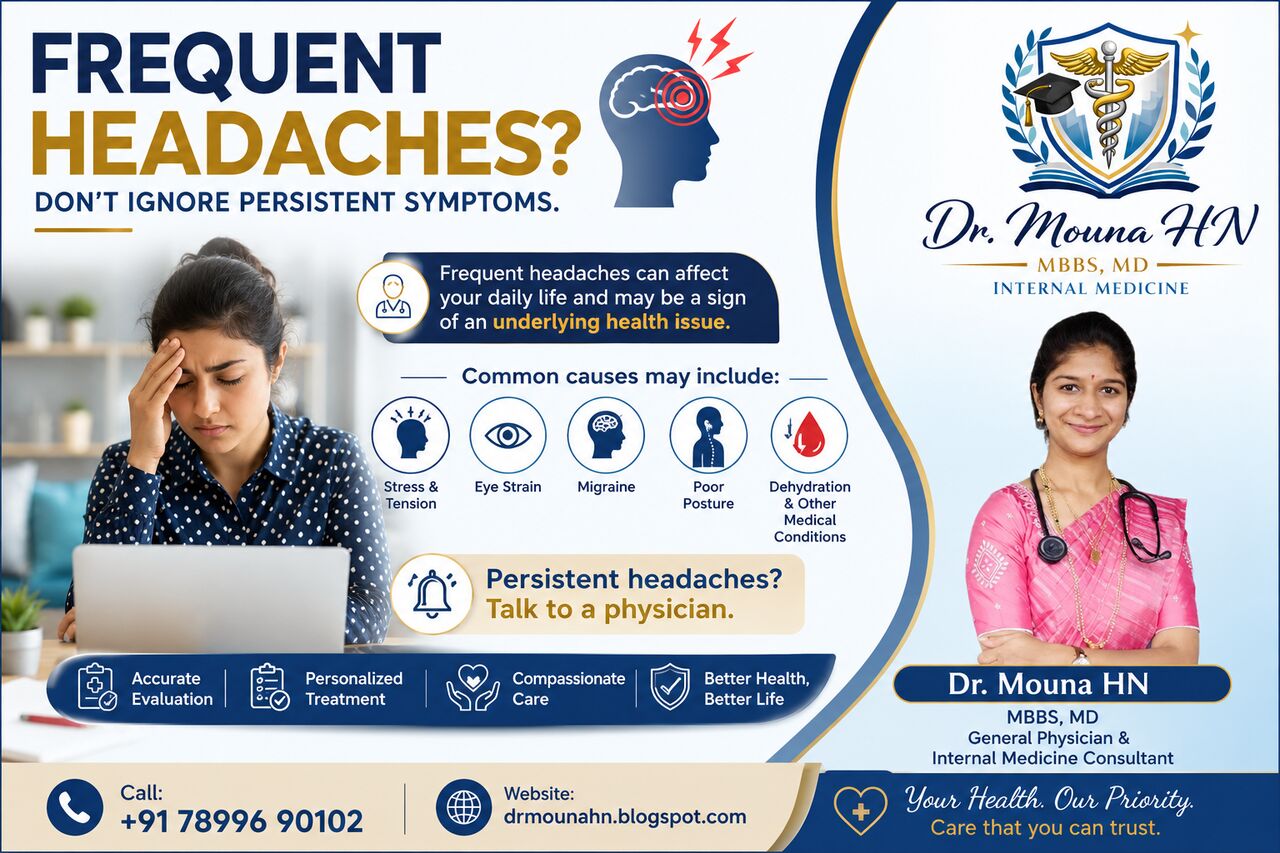 Bangalore, Health, Frequent Dizziness &ndash; What Could Be Causing It? &ndash; Dr. Mouna HN