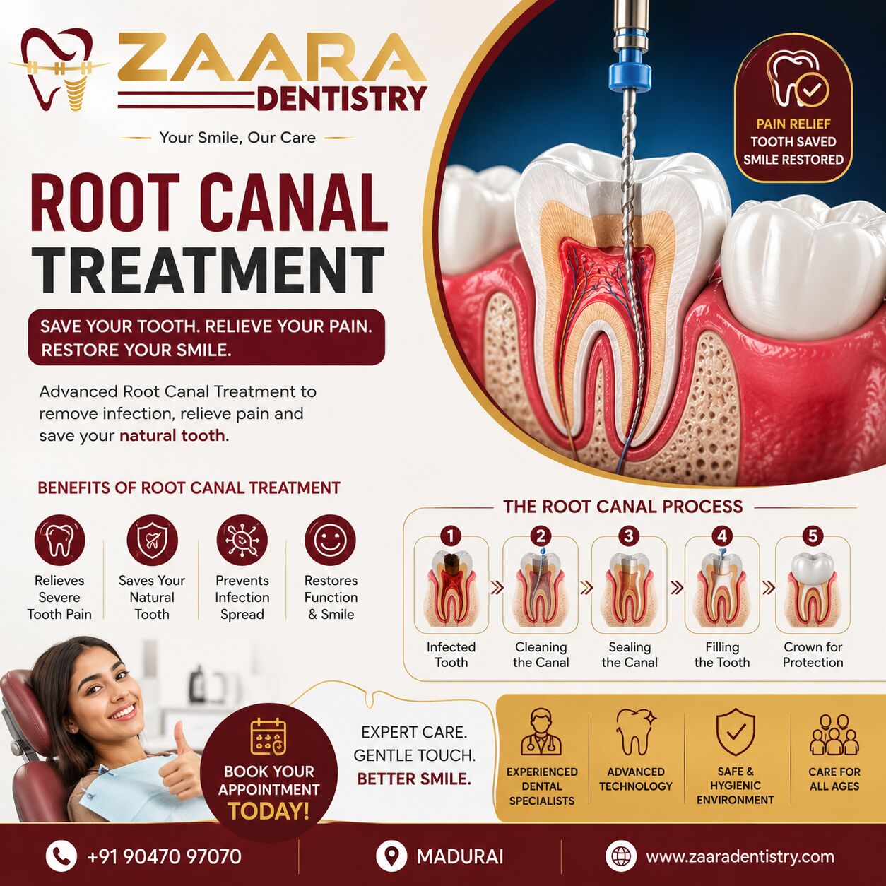 Madurai, Creative, Best Root Canal Treatment In Madurai