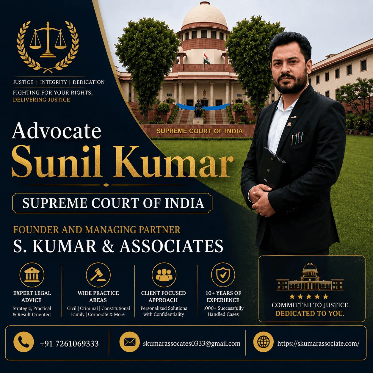 Gurgaon, Legal, Supreme Court Advocate In Gurgaon For SLPs, Appeals, Property & Commercial Litigation
