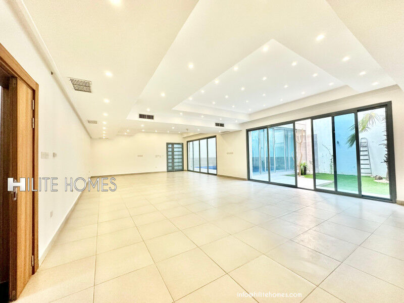 Kuwait City, Apartments, Flats, Houses & Villas, KWD 1150/month,  3 BR,  Three Bedroom Bright Basement For Rent With Pool In Abu Fataira