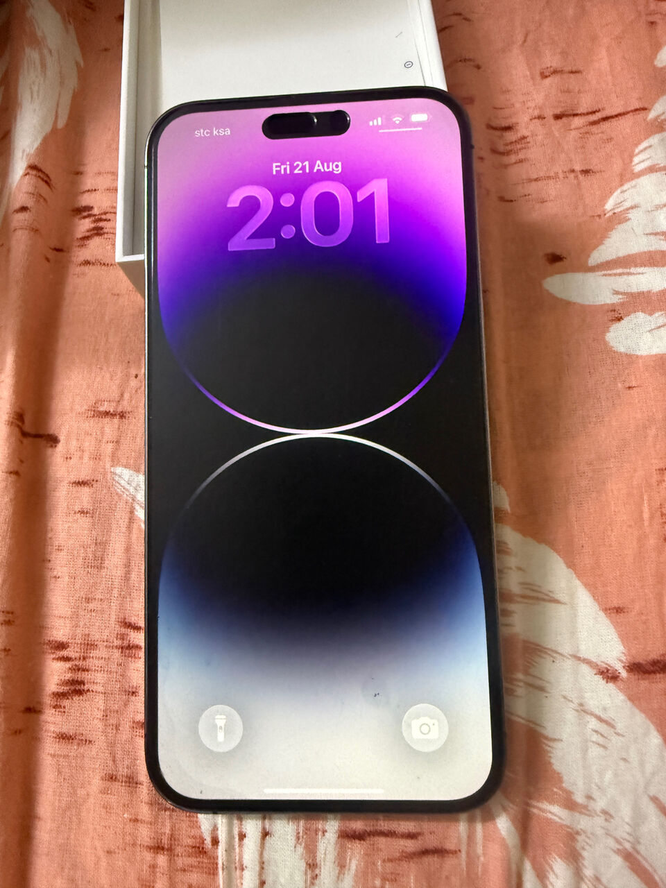 Riyadh, Mobile Phones, SAR 2700,  Iphone 14 Pro Max Deep Purple Mint Condition For Sale
