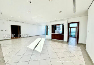 Mangaf, Apartments, Flats, Houses & Villas, KWD 800/month,  3 BR,  Three Bedroom Seaview Apartment With Balcony For Rent In Mangaf