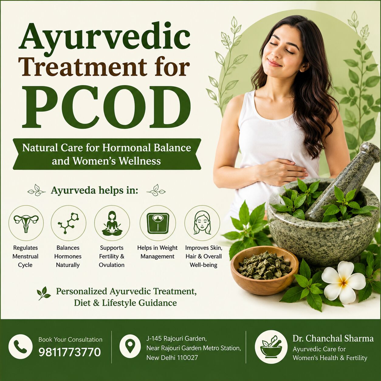 Mumbai, Medical, Natural Ayurvedic Care For PCOD